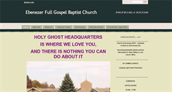 Desktop Screenshot of efgbc.ministrypath.com